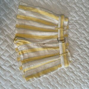 Frame Linen Shorts size 2